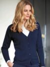 Ladies Knitted Acrylic Cardigan