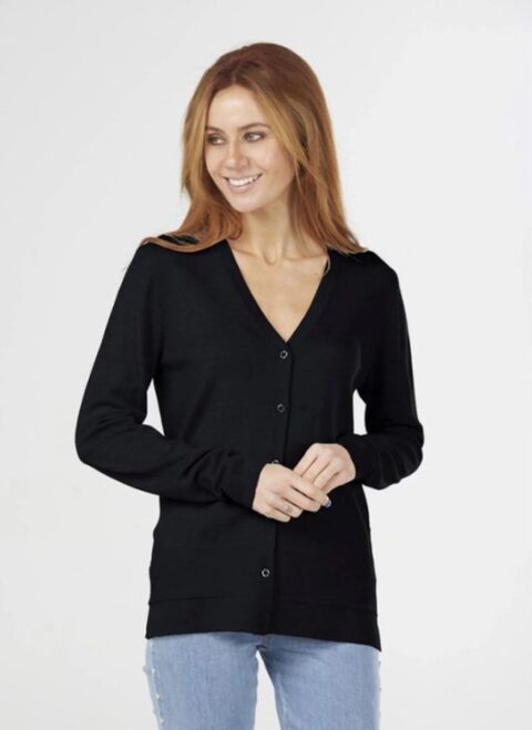 Ladies Knitted Acrylic Cardigan - Image 4