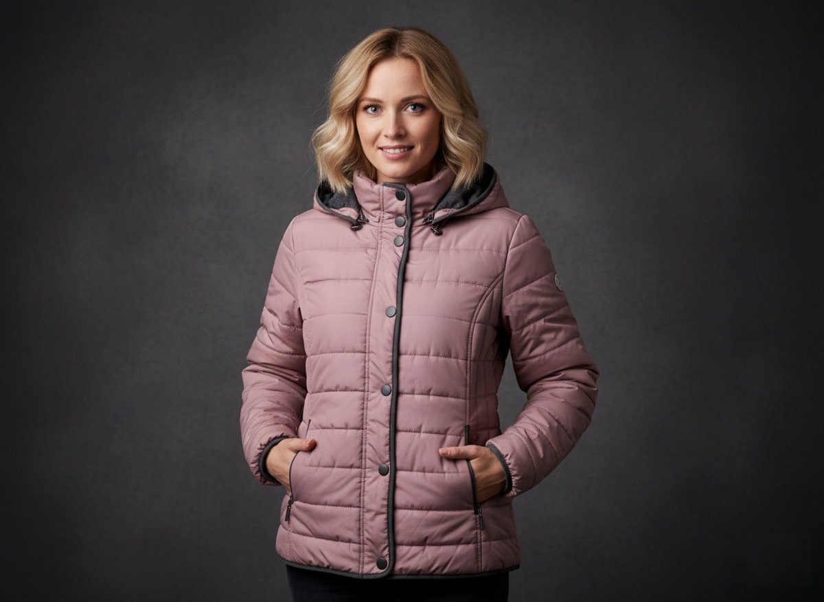 Valino Brand Women's Winter Outdoor Jacket - Waterproof - Breathable - Windproof - Padded - Hooded - Image 3
