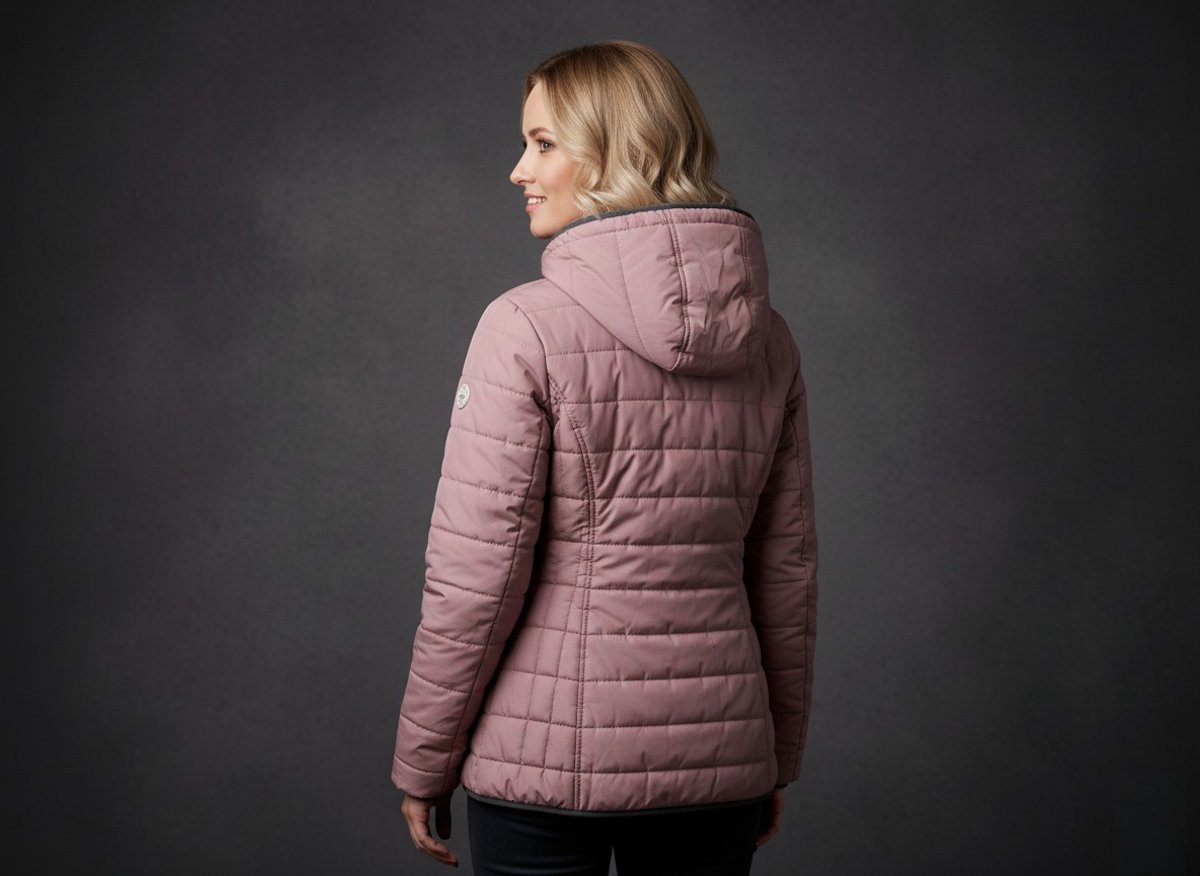 Valino Brand Women's Winter Outdoor Jacket - Waterproof - Breathable - Windproof - Padded - Hooded - Image 5