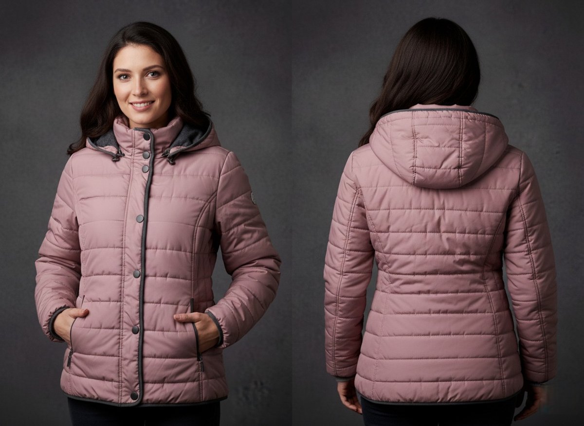 Valino Brand Women's Winter Outdoor Jacket - Waterproof - Breathable - Windproof - Padded - Hooded