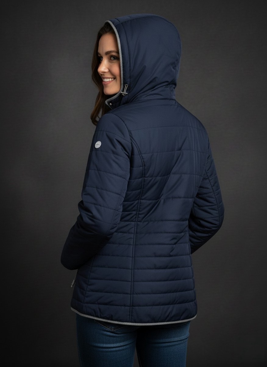 Valino Brand Women's Winter Outdoor Jacket - Waterproof - Breathable - Windproof - Padded - Hooded - Image 7